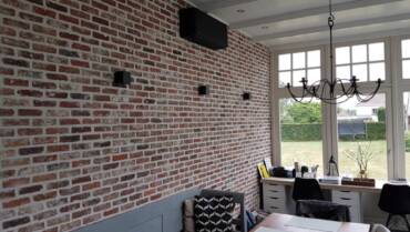 Zwarte stylish airco