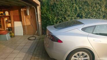 Installatie Tesla wall connector